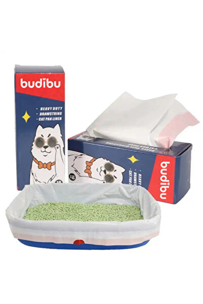 BUDİBU Kedi Kumu Poşeti 78 x 43 cm (10 poşet)