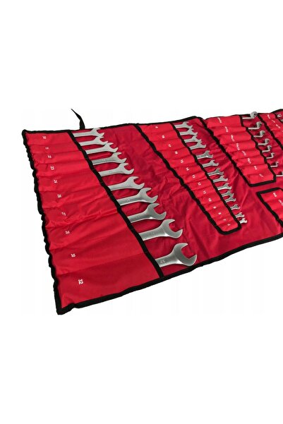 VERKE Combination wrench set 6-32mm, 47 pieces, chrome-vanadium,