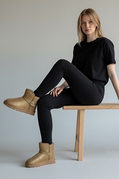 Guja Γυναικείες μπότες από δέρμα σουέτ με επένδυση από γούνα 432