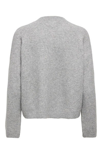 ONLY Onlpiemonte Light Gray Women's Cardigan 15344118