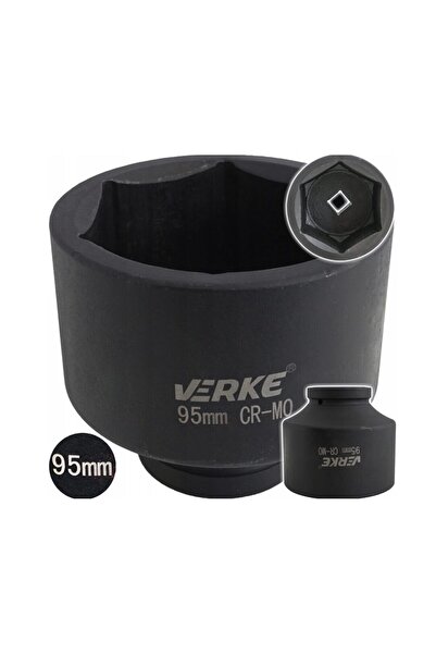 VERKE Κλειδί καρυδάκι κρουστικού τύπου 95 mm, εξαγωνικό,