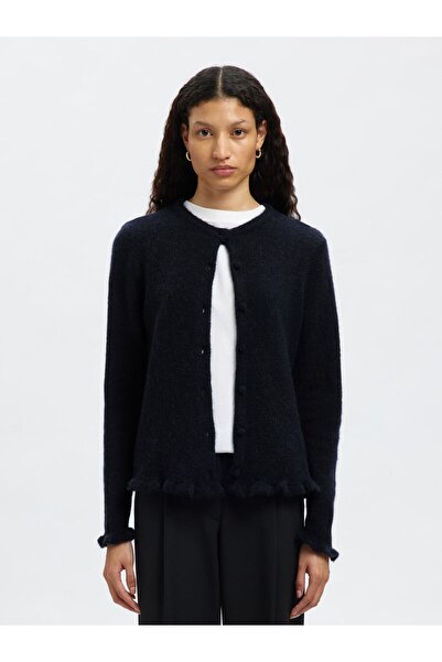 SELECTED Strickjacke Wollmix