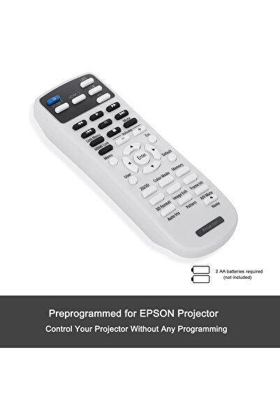 Generic Litance 2181830 Projector Remote Control for Epson Home Cinema & EH-TW Series