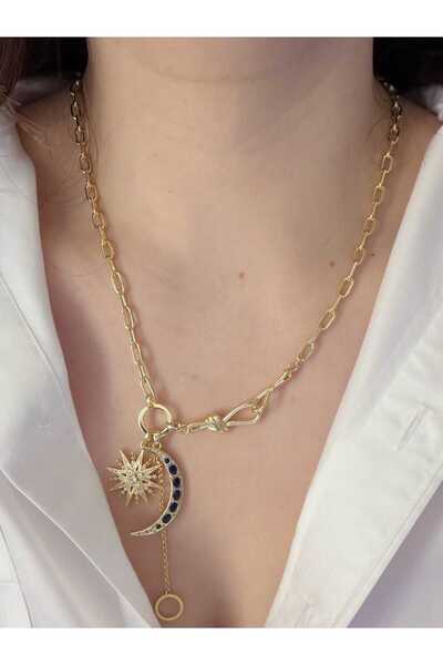 CHARMLUCKY Special Series Laci Moon Charm Necklace