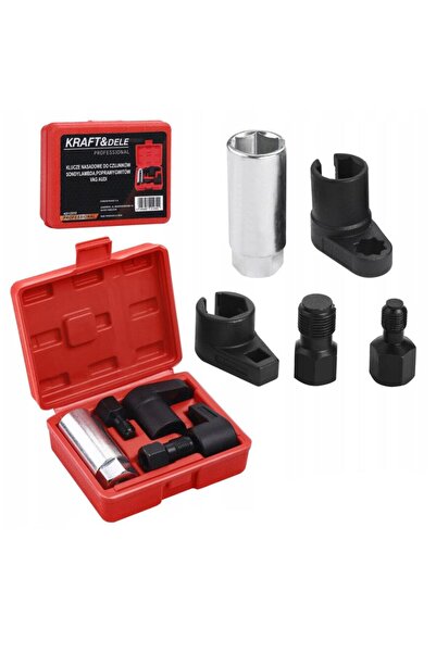 Kraft Lambda sensor wrench set, 22mm, 3 pieces, compatible with VAG and Audi,