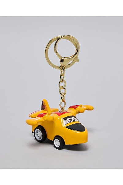 R&B Yellow Unisex Aeroplan Keychain