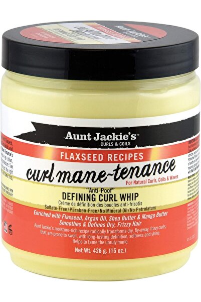 Aunt Jackie's كيرلز آند كويلز - كريم تحديد تجعيد الشعر ببذور الكتان، 426 مل