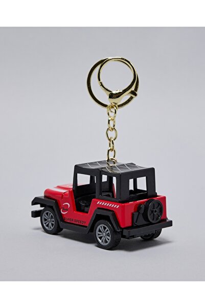 R&B Red Unisex Red Unisex Jeep Keychain
