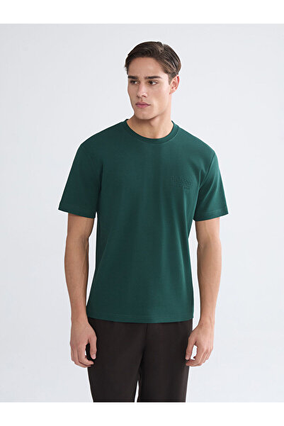 LC Waikiki Tricou pentru bărbați cu imprimeu cu guler rotund