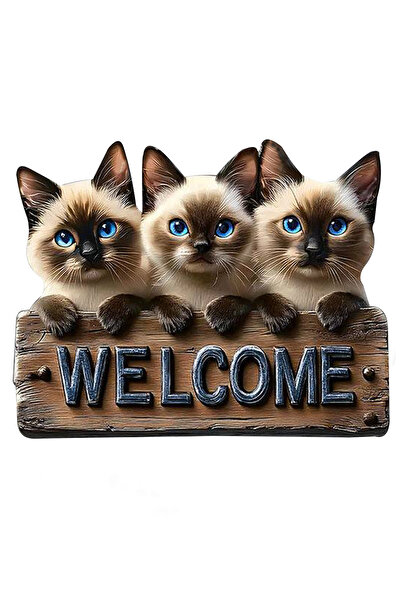 YALOVA SHOP Uv Printing Modern Design Stylish Door Ornament Welcome Door Ornament