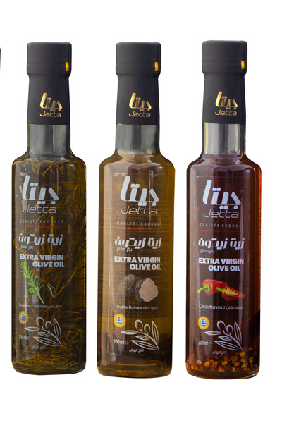 jetta زيت زيتون بكر ممتاز بالنكهات الطبيعية