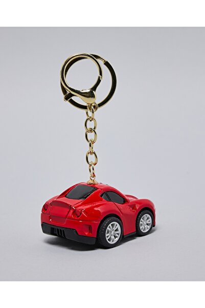 R&B Red Unisex Red Unisex Car Keychain