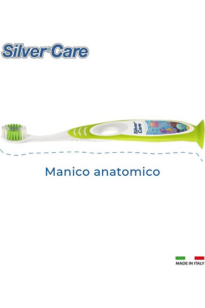 SILVER CARE Kid's Soft Toothbrush 3+ years Assorted 1PC