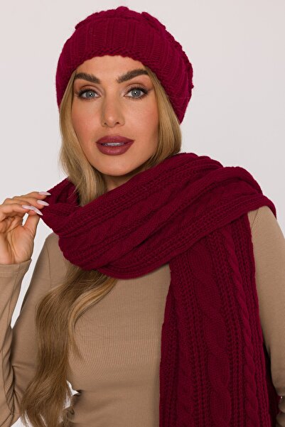 Made of Emotion M897 Braided yarn hat