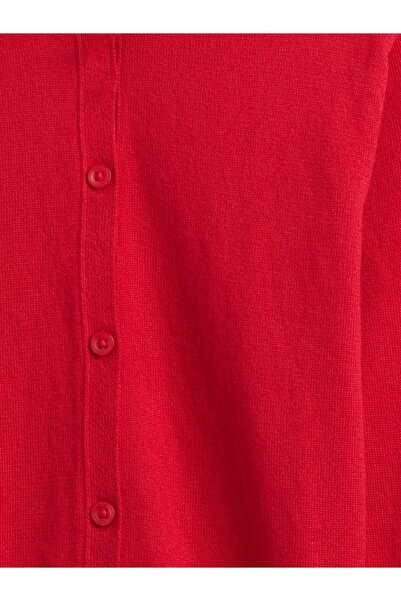 GAP Kız Çocuk Kırmızı Bisiklet Yaka Hırka