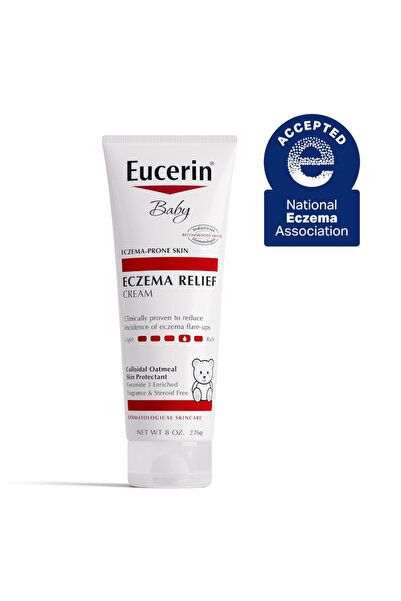 Eucerin Baby Relief Body Cream, Fragrance Free Baby Cream with Colloidal Oatmeal, 226gr