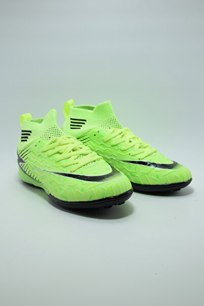 Twingo Air LaLiga Yarı Profesyonel Çoraplı Çim-Halı Saha Kauçuk Taban Unisex Futbol Ayakkabısı