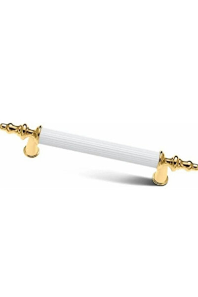 TRS MOBAKS TRS ASOS KUMRU 96 MM BEYAZ ALTIN KULP LÜX MODERN DOLAP MUTFAK ÇEKM...
