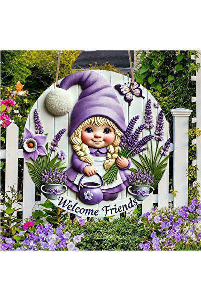 YALOVA SHOP Uv Printing Modern Design Stylish Door Ornament Welcome Door Ornament