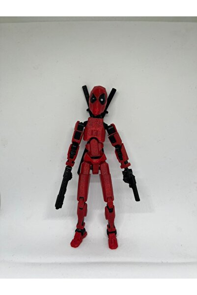 Boykec House Dummy 13 Deadpool Tüm Eklemleri Hareketli Aksiyon Figürü [3 ADET SİLAH VE KILIÇ SETİ HEDİYE]