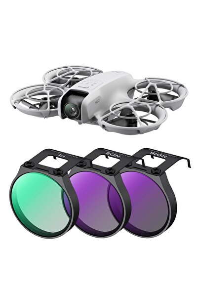 K&F CONCEPT DJI Neo Uyumlu 3 lü Filtre Seti - CPL + ND8 + ND16