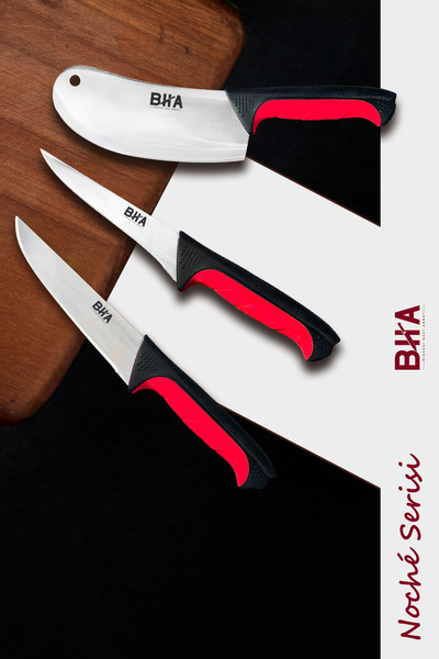 B-H-A BIÇAKÇI HACI AHMET Sürmene BHA Noché Doğrama Kemik Sıyırma Soğan Salata...