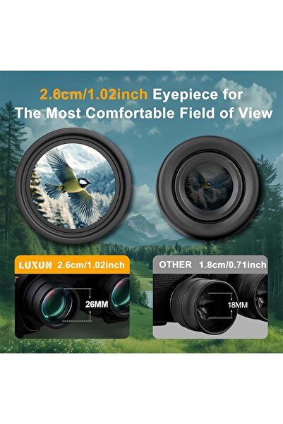 HYX 10x50 High Performance Binoculars for Adults - Professional HD Low Light Vision