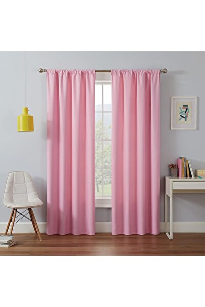 Eclipse Kendall Blackout Curtain Panel, Thermal Insulated, Polyester, Rod Pocket