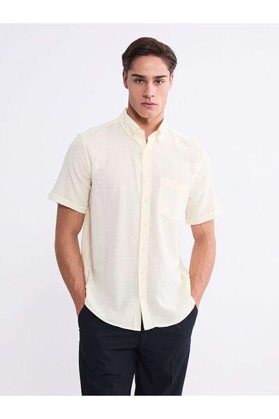 LC Waikiki Ανδρικό κοντομάνικο πουκάμισο LCWAIKIKI Classic Regular Fit