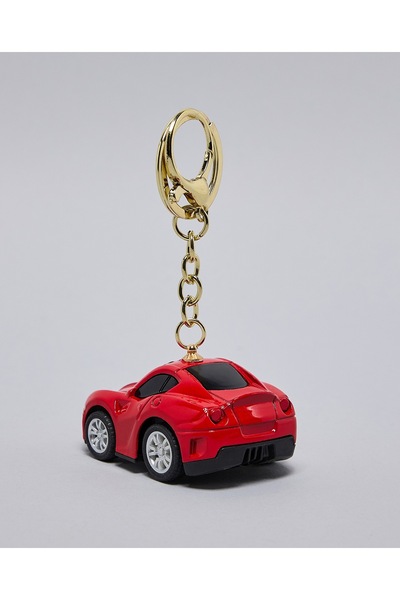 R&B Red Unisex Red Unisex Car Keychain