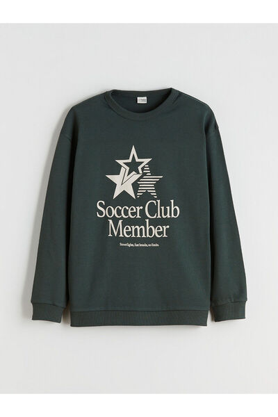 LC Waikiki Hanorac pentru băieți LCW Kids Crew Deck