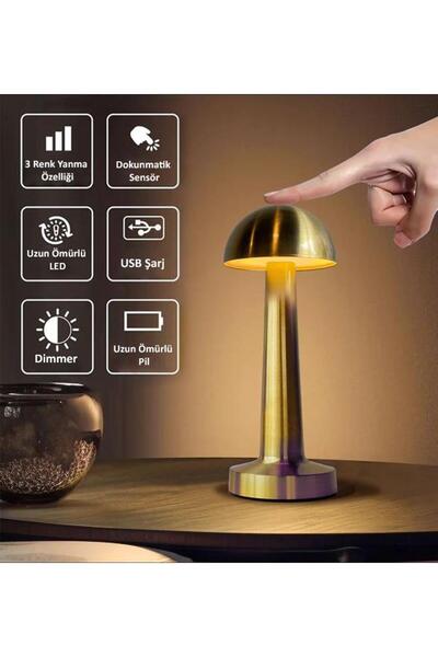 Eray Aydınlatma Mantar Masa Lambası Yeşil