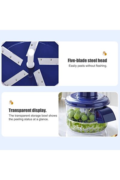 Generic Specton Electric Grape & Garlic Peeling Machine, Automatic Food-Grade Peeler