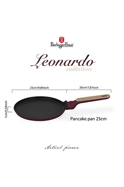 Berlinger Haus Pancake Pan 25 cm, BH 8291, Leonardo Collection