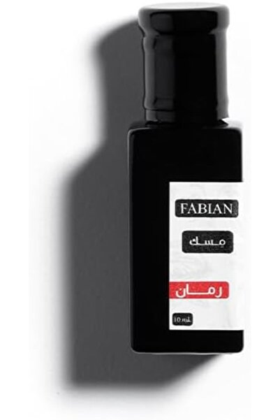 Fabian عطر المسك للجنسين - رائحة فاخرة تدوم طويلاً، 10 مل (مسك الرمان)