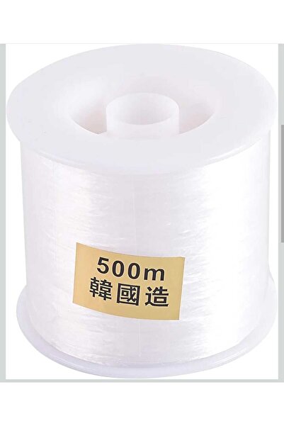 yiğit aksesuar 500 متر من خيط مطاطي كوري مرن بسمك 0.8 مم لصناعة الخرز والحرف اليدوية