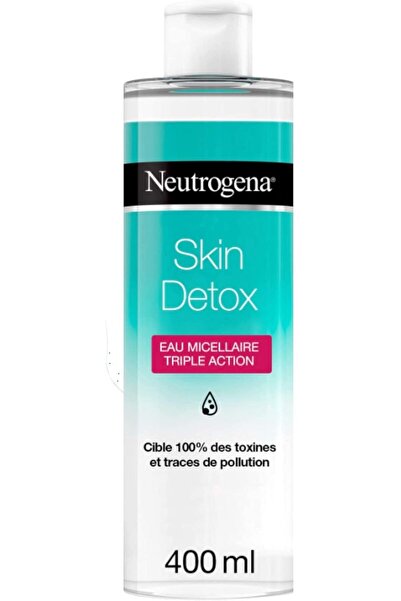Neutrogena Skin Detox Micellar Water Triple Action, 400 ml