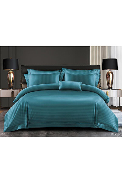 FIONNA.RO Damask Linen 6 Pieces - Emerald Green