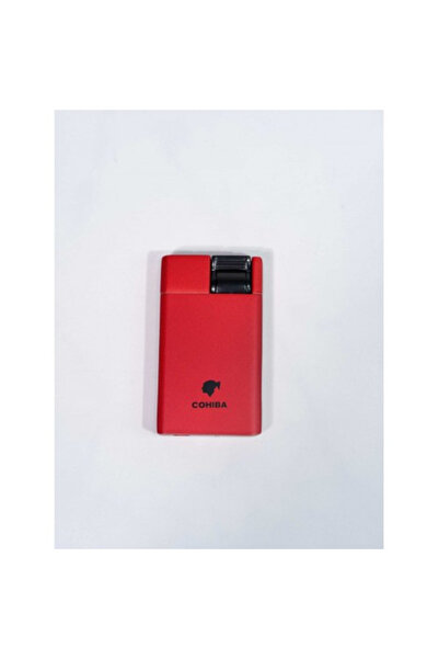 COHİBA CCM0741 Metal Kırmızı Çakmak