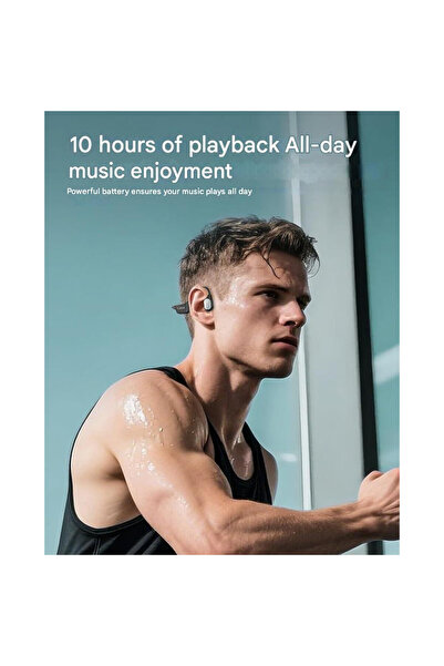 Relxhome Bone conduction headphones Bluetooth 5.4, IPX8, MP3 32GB, 10h playback, microphone, iOS/Android