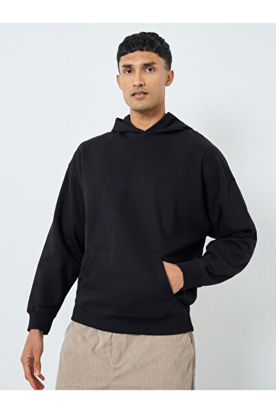 Styli Embroidered Heavy Fleece Oversized Hoodie