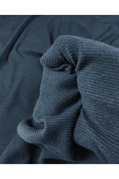 Kumaş Parça din material subțire în culoarea bleumarin Lățime: 140 cm