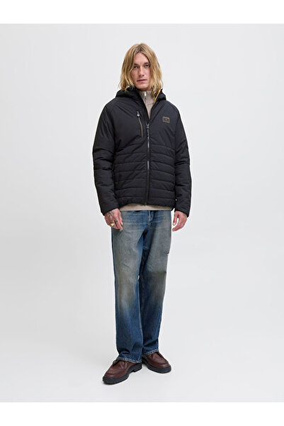 Jack & Jones JJFINN Hybrid Padded Jacket with Hood