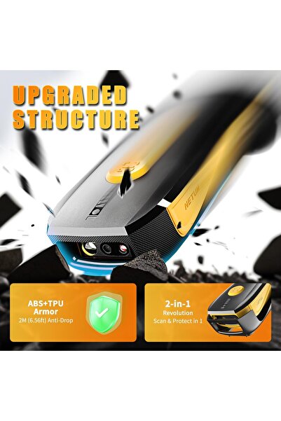 NETUM CS7501 QR Code Scanner – Bluetooth 1D & 2D Portable Barcode Reader