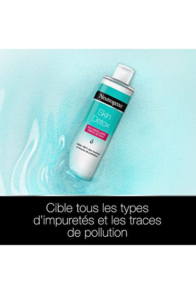 Neutrogena Skin Detox Micellar Water Triple Action, 400 ml