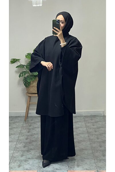 Lady Hilye SEYYAR KAPİŞONLU PANÇO