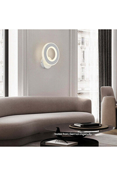 RFAN LED Wall Lamp, Model B1600-1, 3 Light Types, 40W, White