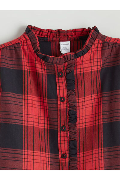 LC Waikiki Plaid Girl's Shirt