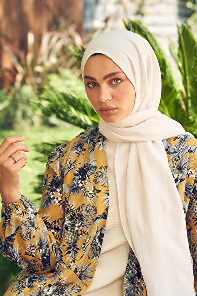 Levidor Ekru Touch Pamuk Şal