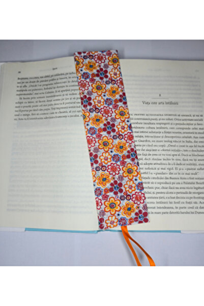 Amma Design Cotton Bloom handmade bookmark